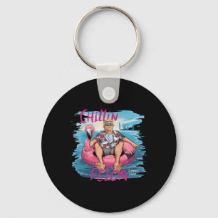 Als een misdadige Trump voor President Summer 2024 Sleutelhanger