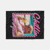 Als een misdadiger Trump Shirt Republikein Funny T Fleece Deken (Voorkant (Horizontaal))