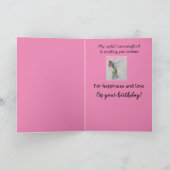 Als een moeder verjaardag kolibrie Wenskaart Kaart (Binnen)