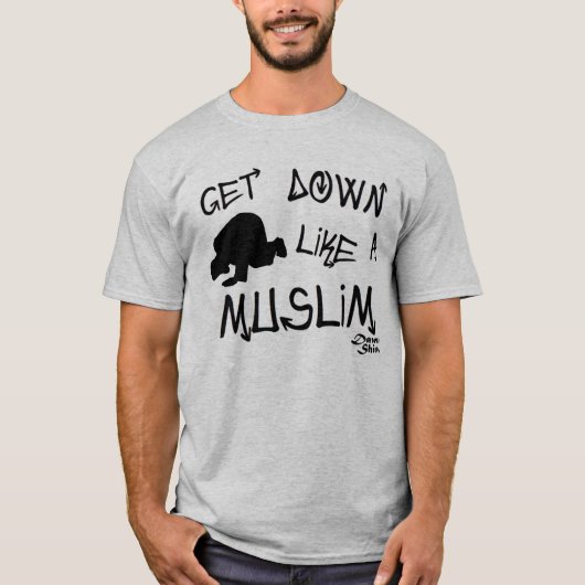 Als een moslim t-shirt (Voorkant)