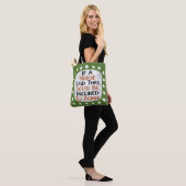 Als een paard die Canvas tas zegt (Op model)