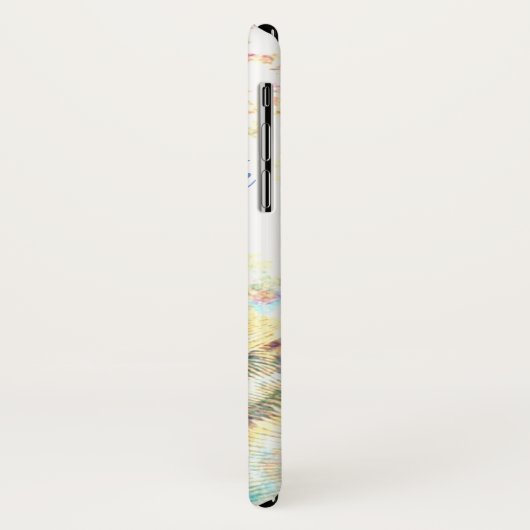  als een pauw iPhone X Case-Mate iPhone Case (Achterkant/links)