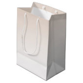  als een perzik bruiloft medium cadeauzakje (Achterkant Gekanteld)