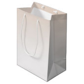 als een perzik bruiloft medium cadeauzakje (Voorkant Gekanteld)