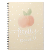 als een perzik notitieboek