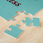 " ALS EEN PRINSES" GEPERSONALISEERD LEGPUZZEL (Zijkant)