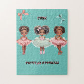 " ALS EEN PRINSES" GEPERSONALISEERD LEGPUZZEL (Verticaal)