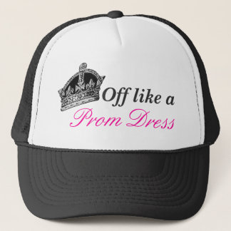 Als een Prom-uitgang Trucker Pet