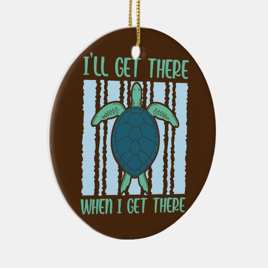 Als een schildpad zijn schelp verliest is het dakl keramisch ornament (Rechts)