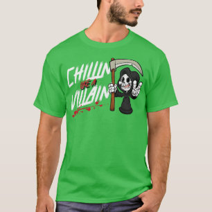 Als een schurk Grim Reaper Halloween T-shirt