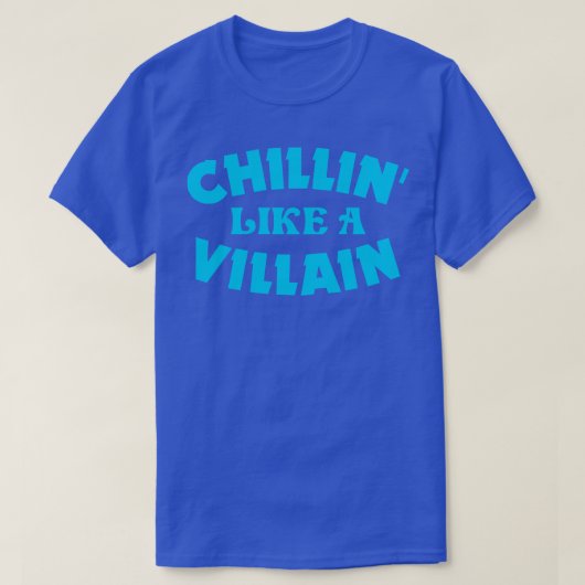 Als een schurk t-shirt (Design voorkant)