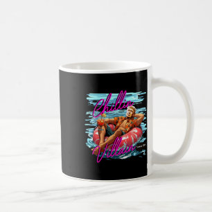 Als een schurk Trump Summer 2024 Relaxing Beach Koffiemok