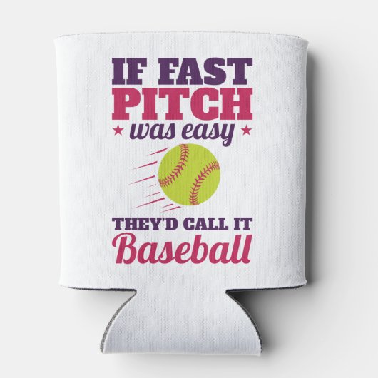 Als een snelle pitch eenvoudig is, is dit handig. blikjeskoeler (Achterkant)