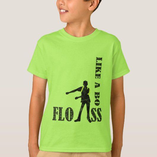 als een t-shirt met een baas (Voorkant)