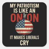 Als een ui Sticker (Voorkant)