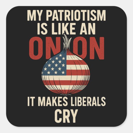 Als een ui Sticker (Voorkant)