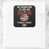 Als een ui Sticker (Tas)