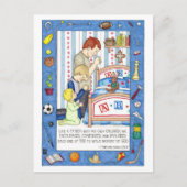 Als een vader Inspirerend Briefkaart (Voorkant)