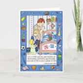 Als een vader Vaderdag Kaart (Voorkant)