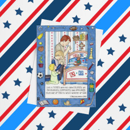 Als een vader Vaderdag Kaart