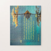 Als een van jullie wijsheid mist, moet je God vrag Legpuzzel (Verticaal)