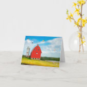 Als een varken vliegt noteer Kaart (Gele Bloem)