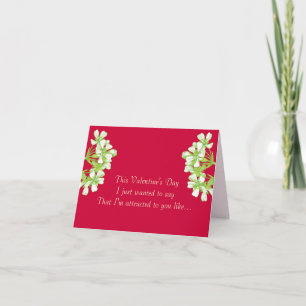 Als een Vlieg aan Flytrap van het Venus Feestdagen Kaart