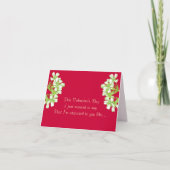 Als een Vlieg aan Flytrap van het Venus Feestdagen Kaart (Voorkant)