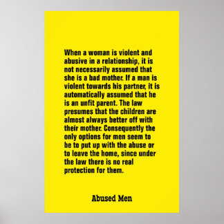 Als een vrouw gewelddadig en agressief is ... poster