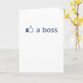 Als een Werkgever Kaart (Gele Bloem)