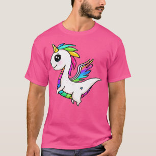 Als eenhoorns en draken van elkaar houden zal het t-shirt
