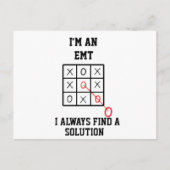 Als Emt Vind Ik Altijd Een Oplossing  Ansichtkaart Briefkaart (Voorkant)