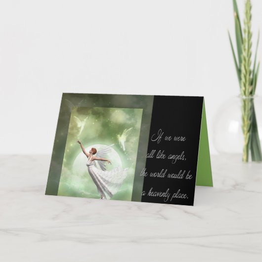 Als Engelen Bedankkaart (Voorkant)