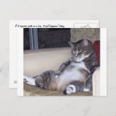 Als er een broek of een beha voor nodig is... briefkaart (Voorkant / Achterkant)