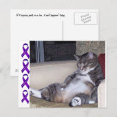 Als er een broek of een beha voor nodig is... Fibr Briefkaart (Voorkant / Achterkant)