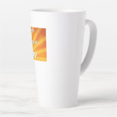 Als er één ding is dat ik 's ochtends haat latte mok (Rechterhoek)