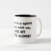 Als er een geest is... Mok (Voorkant rechts)