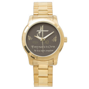 Als er een man in Christus is, is hij een nieuwe c Horloge