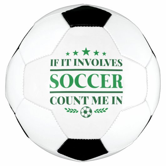 Als er een voetbalwedstrijd bij betrokken is voetbal (Voorkant)