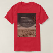 Als er een vraag is waarom we Rudyard Kipling hebb T-shirt (Design voorkant)