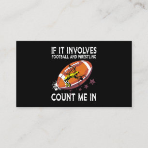 Als er Football bij betrokken is en wrijven, doe d Visitekaartje