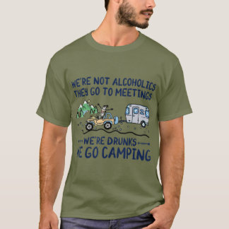 Als er geen alcoholische dranken waren, gaan ze na t-shirt