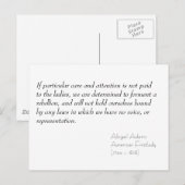 Als er geen bijzondere zorg en aandacht wordt best briefkaart (Voorkant / Achterkant)