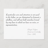 Als er geen bijzondere zorg en aandacht wordt best briefkaart (Voorkant)