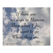 ALS ER GEEN DOGS-WILDE ROGERS-POSTER IS