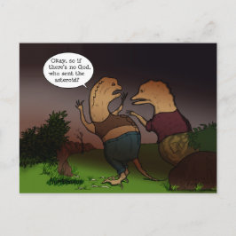 Als er geen God is.. . . Briefkaart