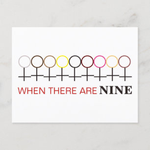 Als er geen rechter is, Ginsburg RBG SCOTUS Briefkaart