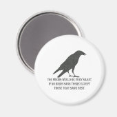 Als er geen vogels zang magneet (Voorkant / Achterkant)