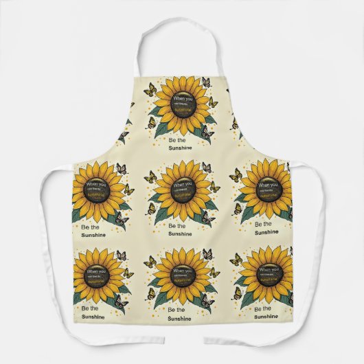 Als er geen zon is schort (Voorkant)