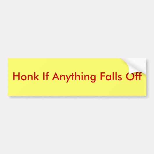 Als er iets herfsten is bumpersticker (Voorkant)